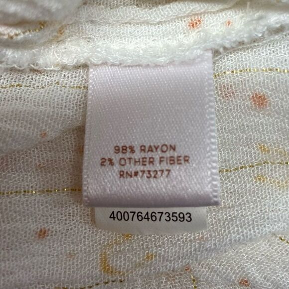 Lauren Conrad Ruffle Sleeve Blouse. Size XS - Picture 8 of 9